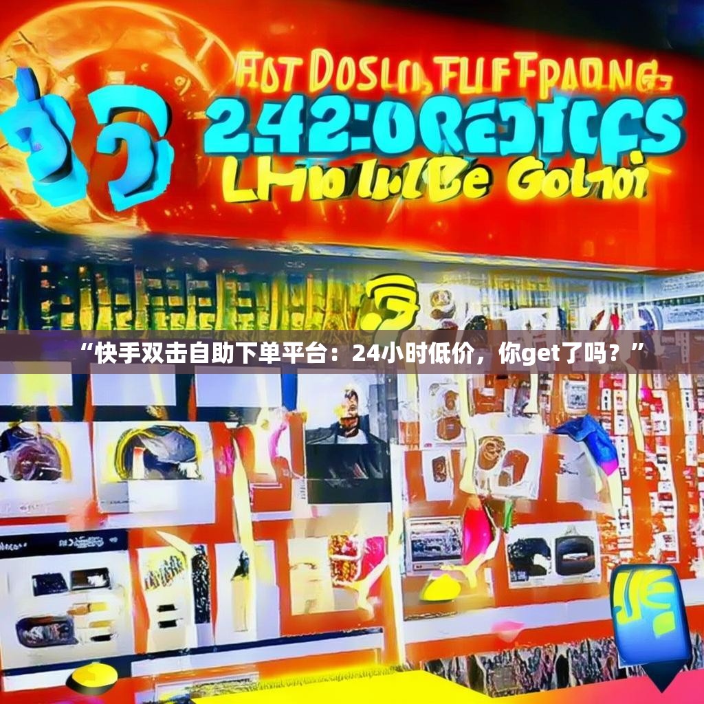 “快手双击自助下单平台：24小时低价，你get了吗？”