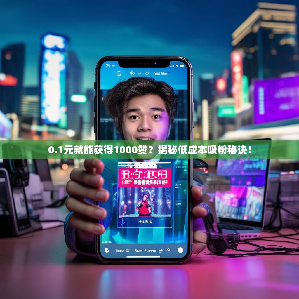 0.1元就能获得1000赞？揭秘低成本吸粉秘诀！