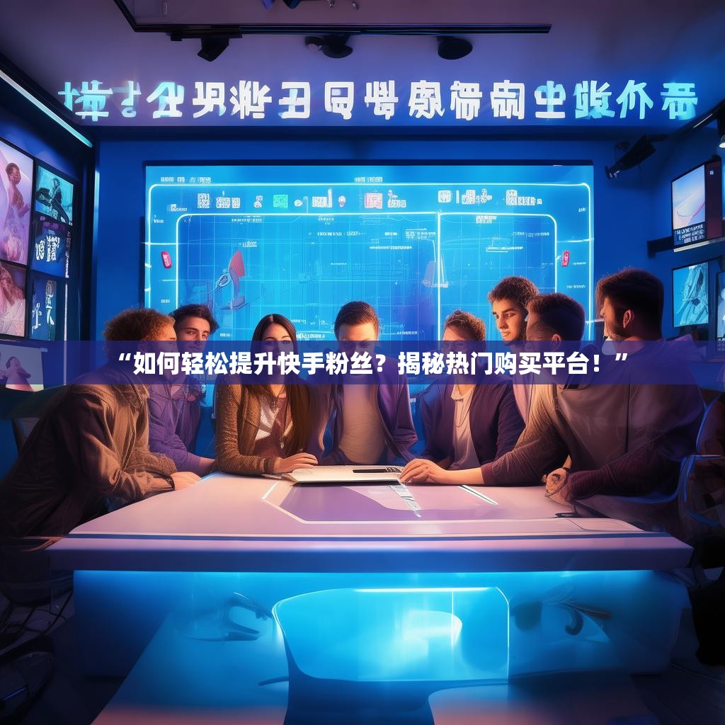 “如何轻松提升快手粉丝？揭秘热门购买平台！”