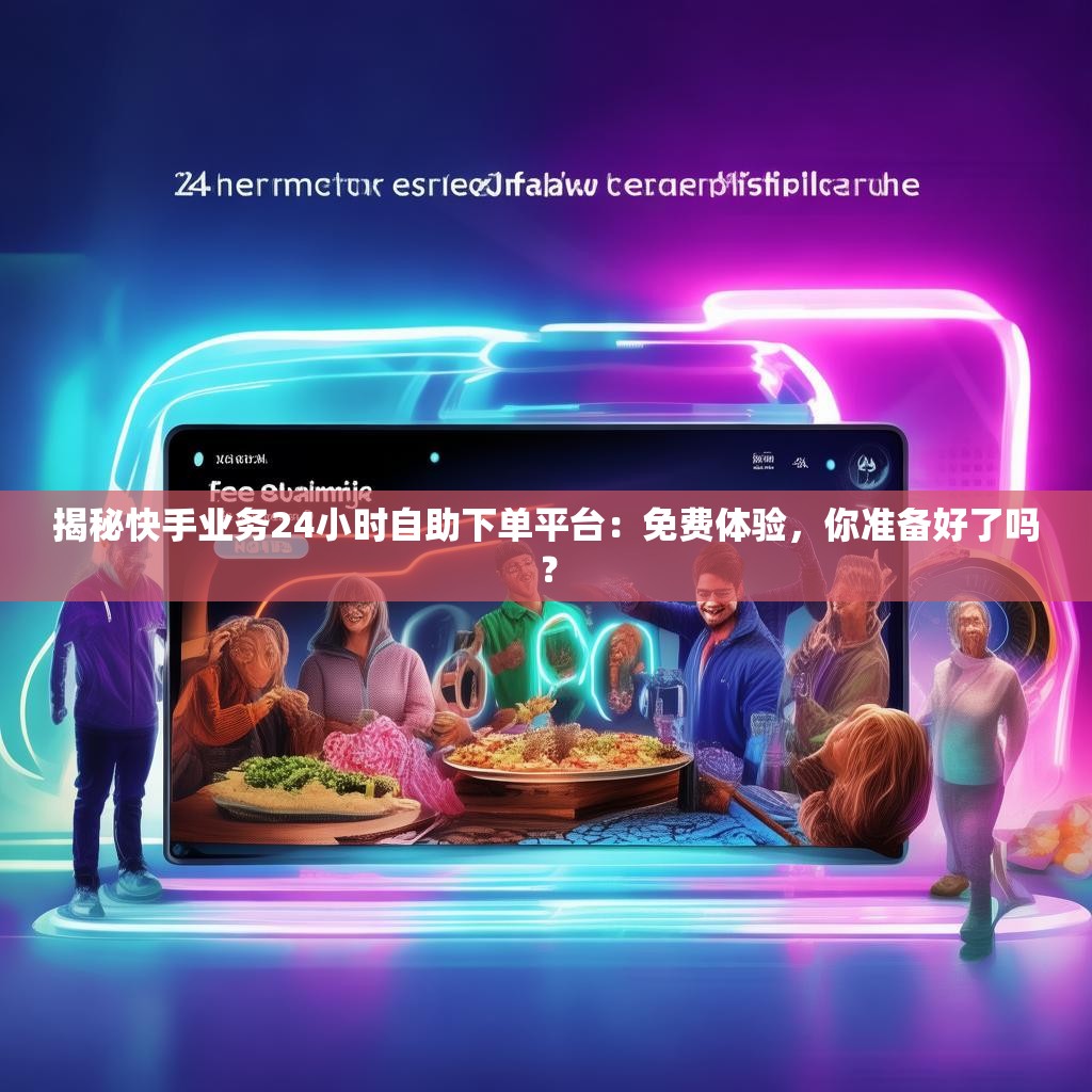 揭秘快手业务24小时自助下单平台：免费体验，你准备好了吗？