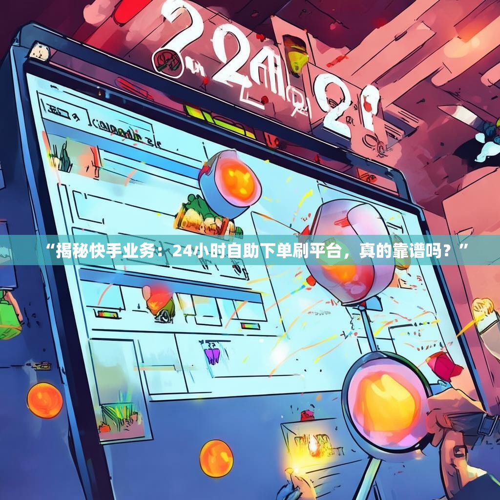 “揭秘快手业务：24小时自助下单刷平台，真的靠谱吗？”