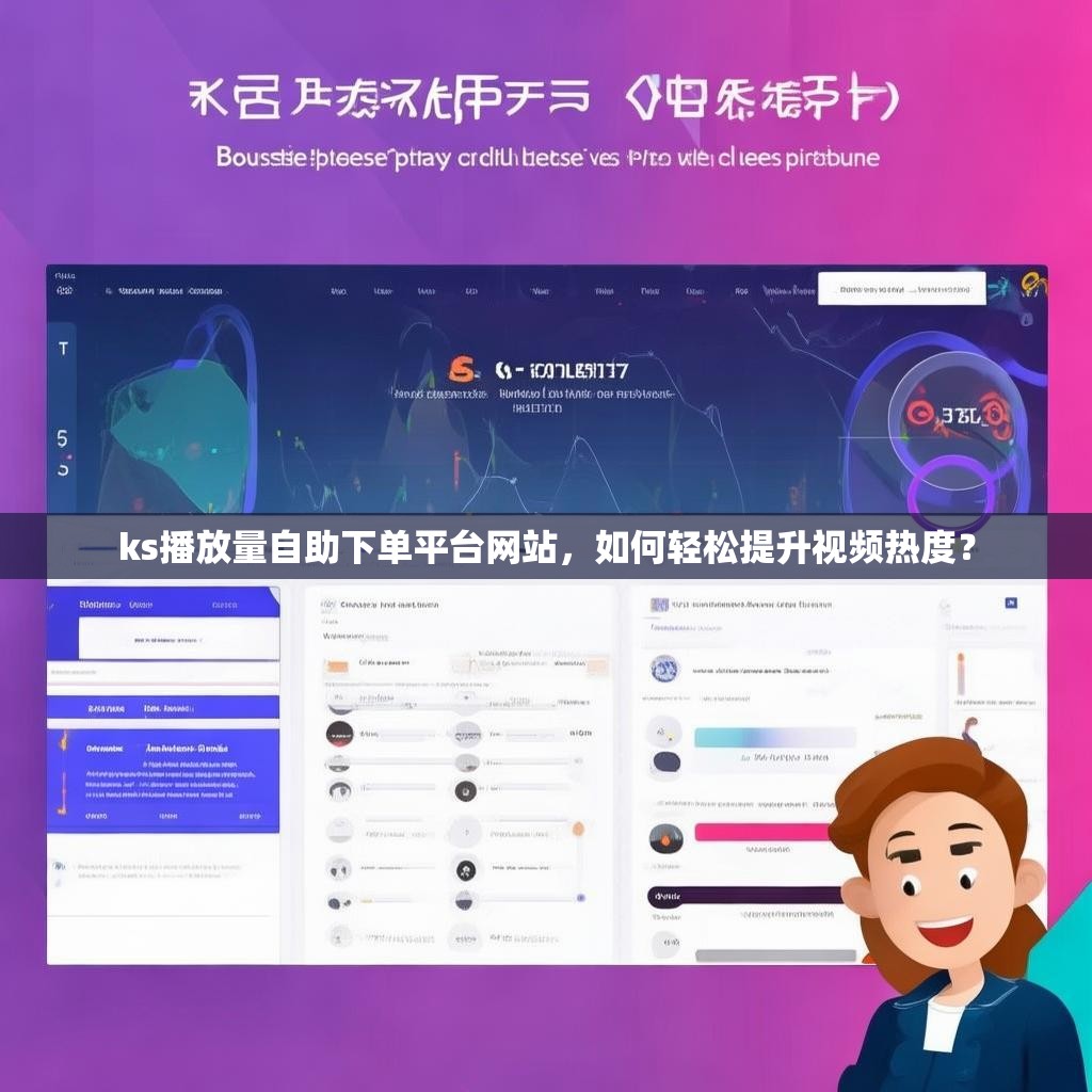 ks播放量自助下单平台网站，如何轻松提升视频热度？