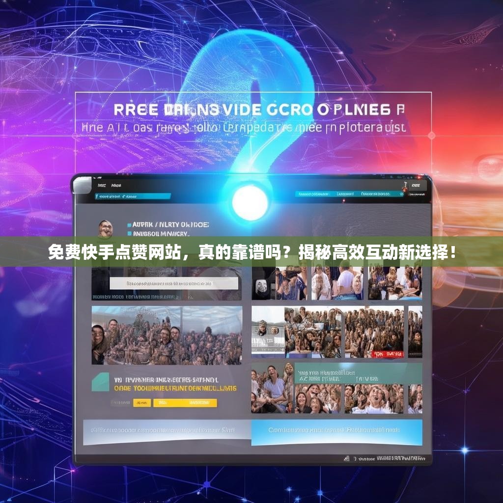 免费快手点赞网站,真的靠谱吗?揭秘高效互动新选择!