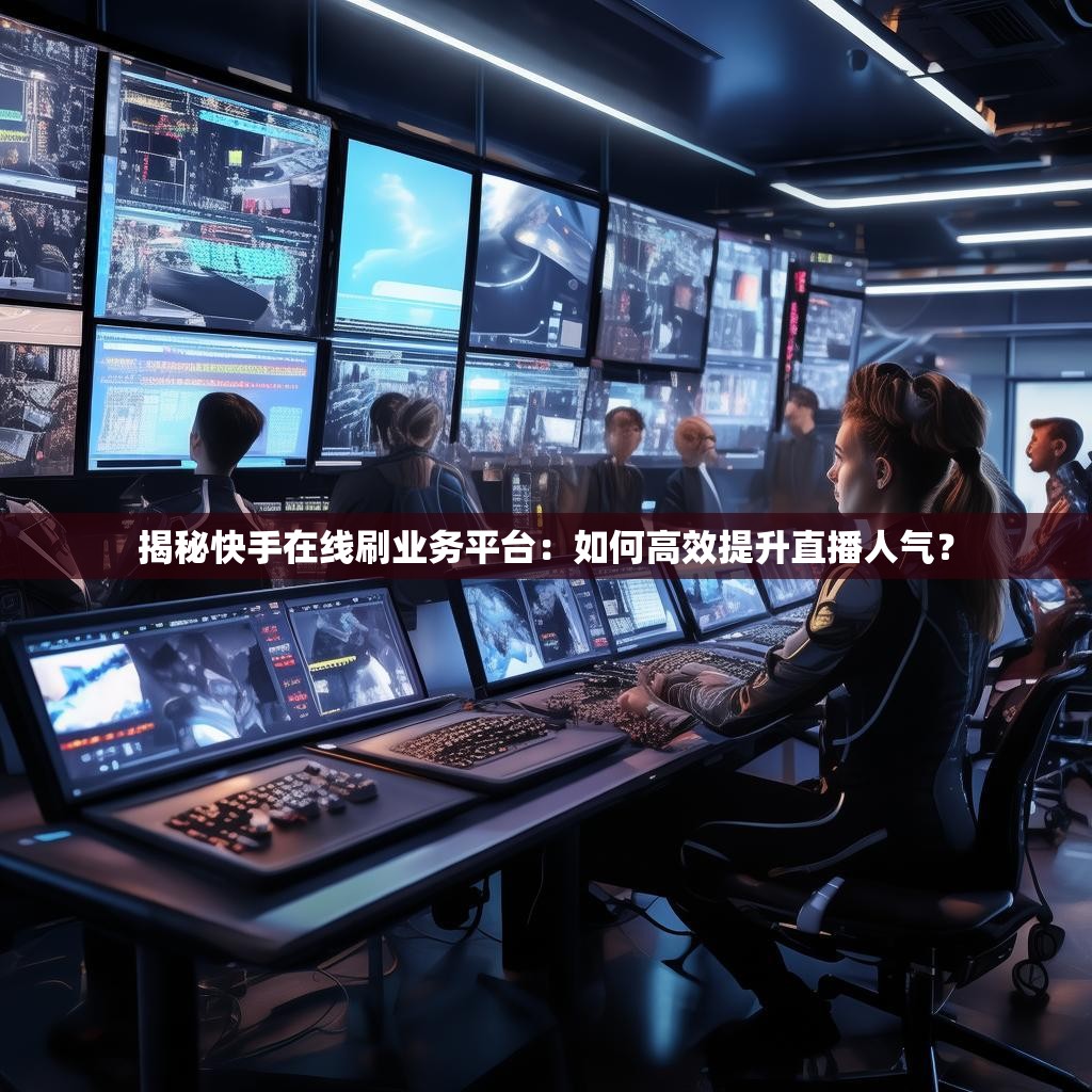 揭秘快手在线刷业务平台：如何高效提升直播人气？