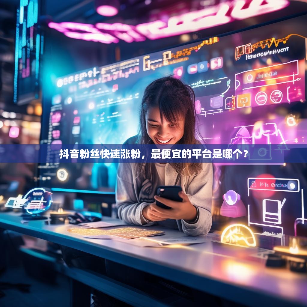 抖音粉丝快速涨粉，最便宜的平台是哪个？