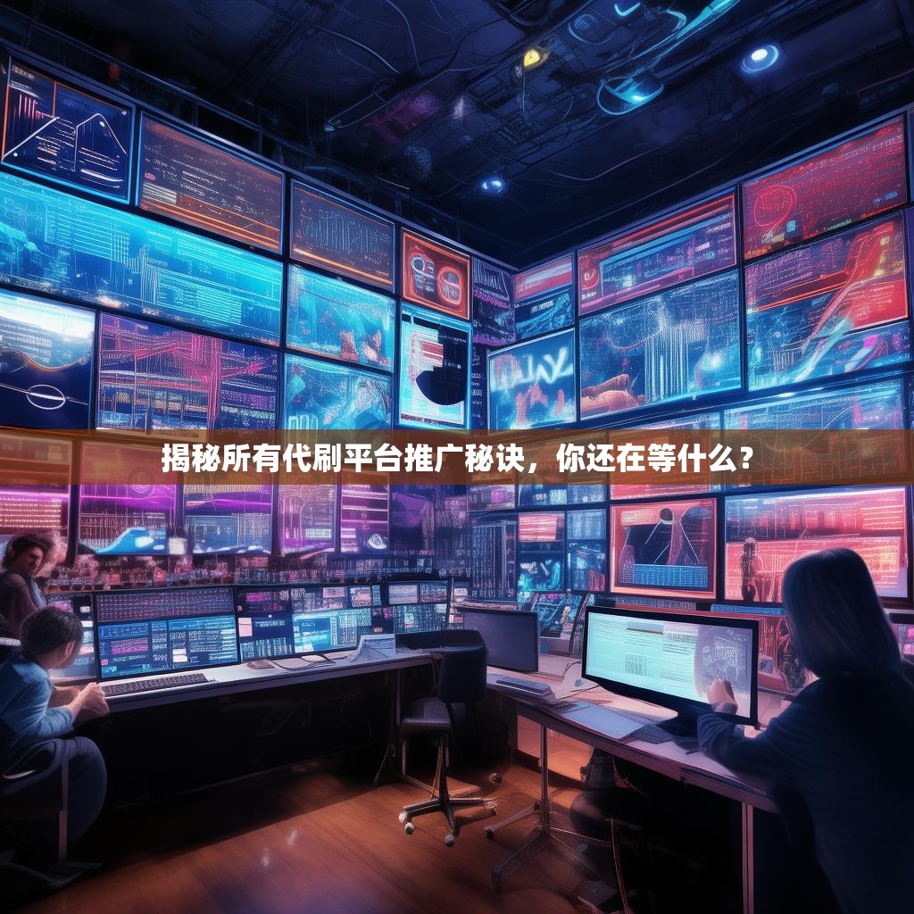 揭秘所有代刷平台推广秘诀，你还在等什么？