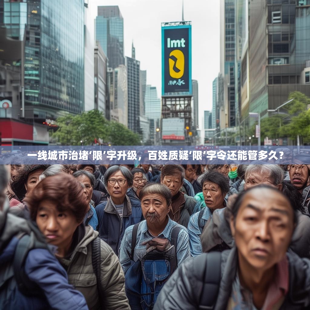 一线城市治堵‘限’字升级，百姓质疑‘限’字令还能管多久？