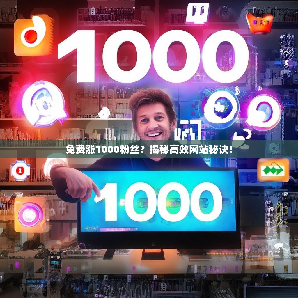 免费涨1000粉丝？揭秘高效网站秘诀！