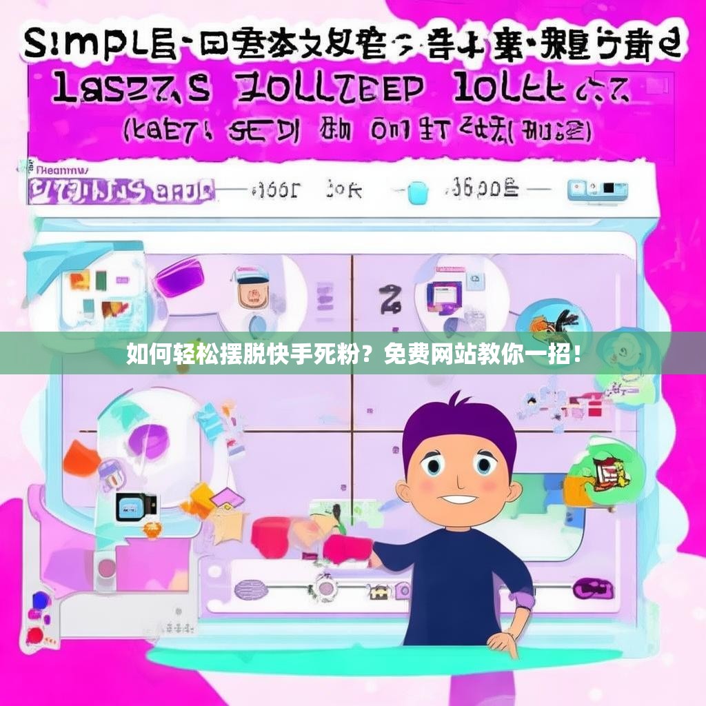 如何轻松摆脱快手死粉？免费网站教你一招！