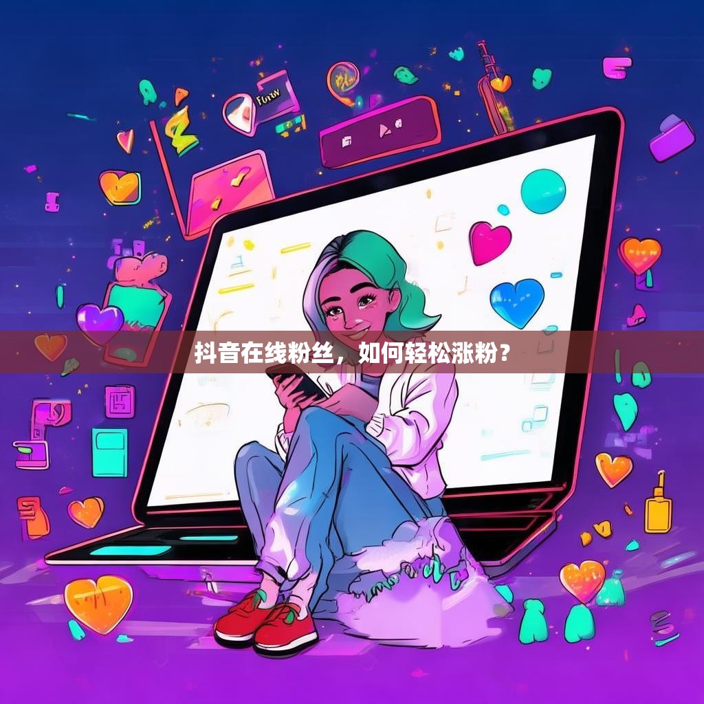 抖音在线粉丝，如何轻松涨粉？