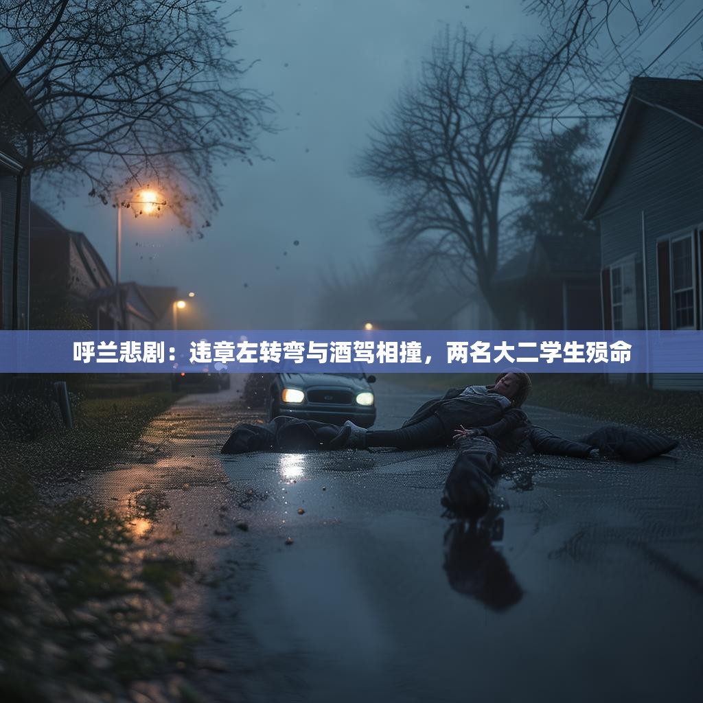 呼兰悲剧：违章左转弯与酒驾相撞，两名大二学生殒命