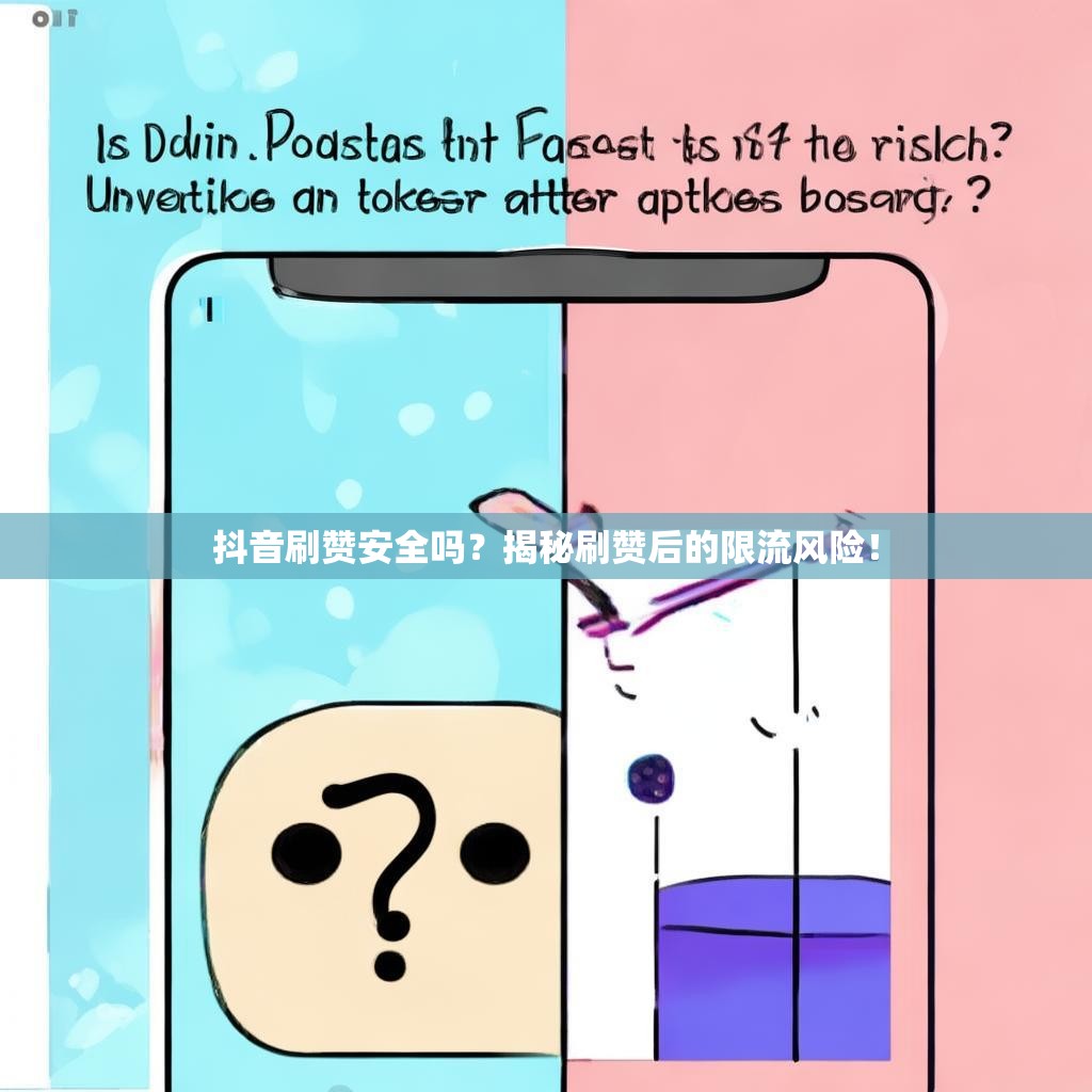 抖音刷赞安全吗？揭秘刷赞后的限流风险！