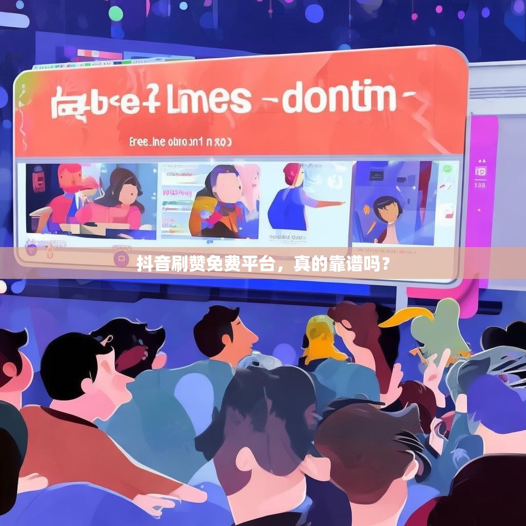 抖音刷赞免费平台，真的靠谱吗？