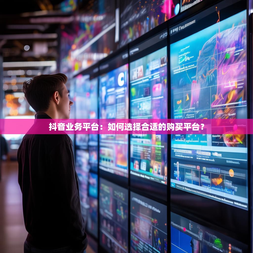 抖音业务平台：如何选择合适的购买平台？