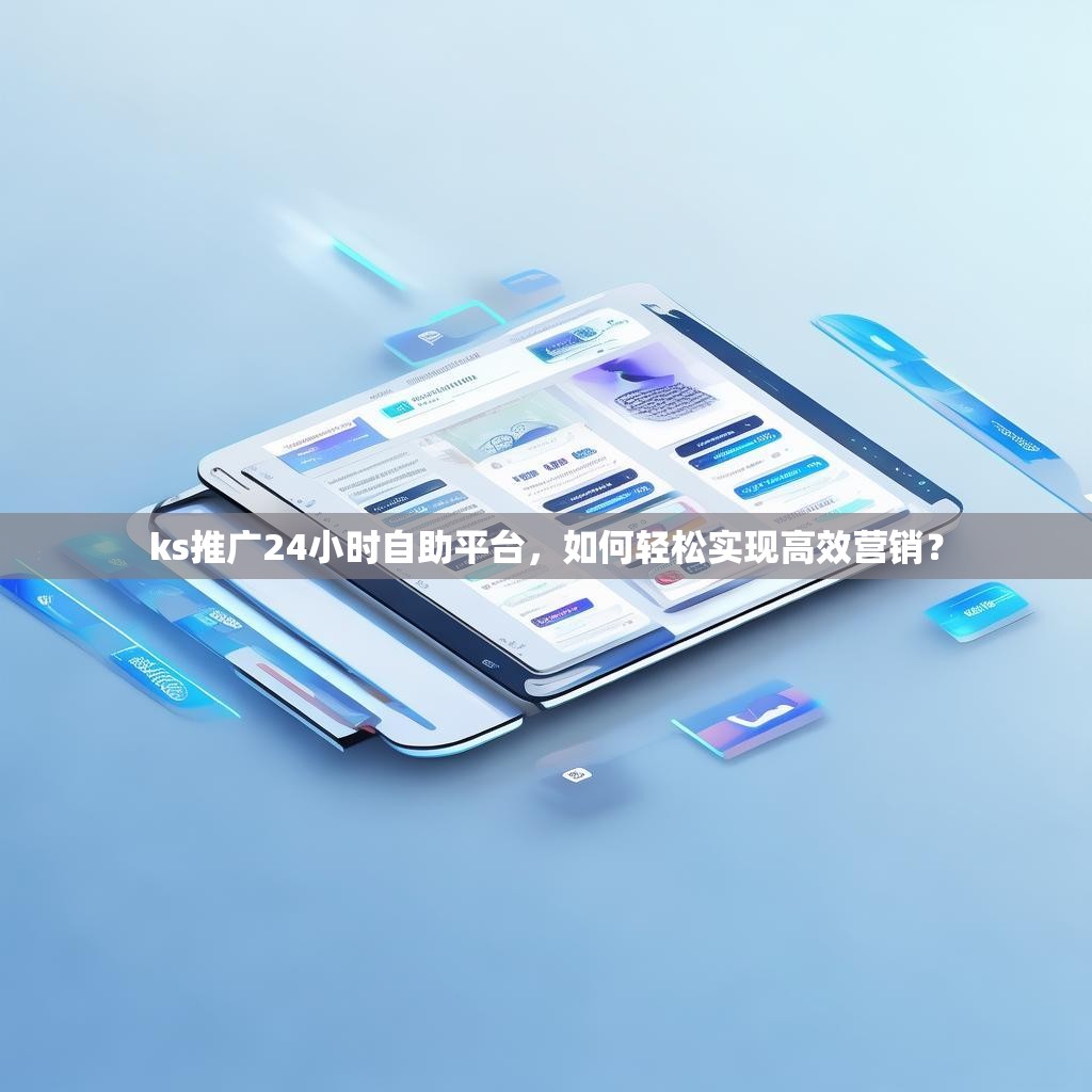 ks推广24小时自助平台，如何轻松实现高效营销？