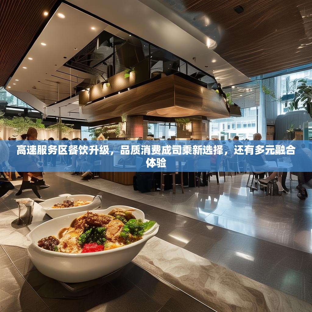 高速服务区餐饮升级，品质消费成司乘新选择，还有多元融合体验