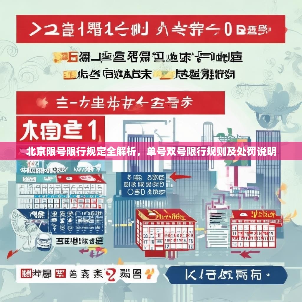 北京限号限行规定全解析，单号双号限行规则及处罚说明