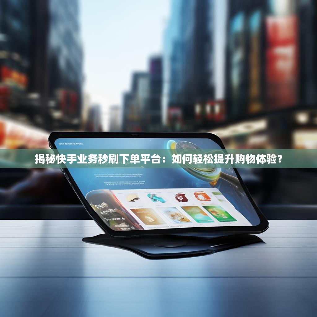 揭秘快手业务秒刷下单平台：如何轻松提升购物体验？