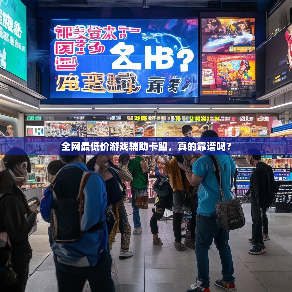 全网最低价游戏辅助卡盟，真的靠谱吗？