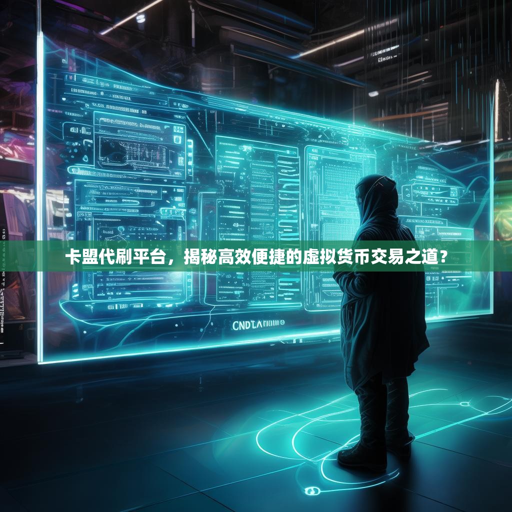 卡盟代刷平台，揭秘高效便捷的虚拟货币交易之道？