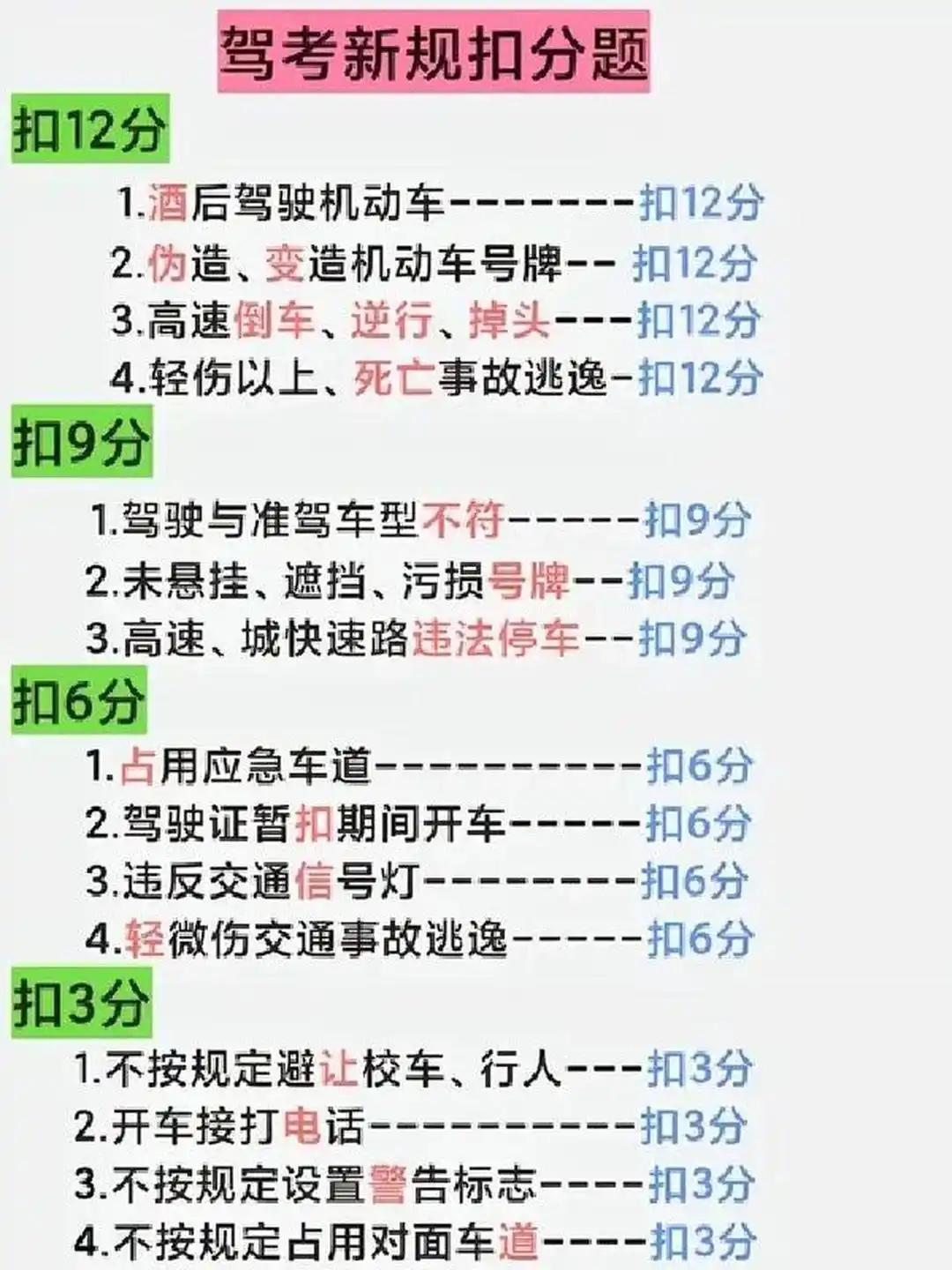 2026年违章处理新变化！这些轻微违章可免罚