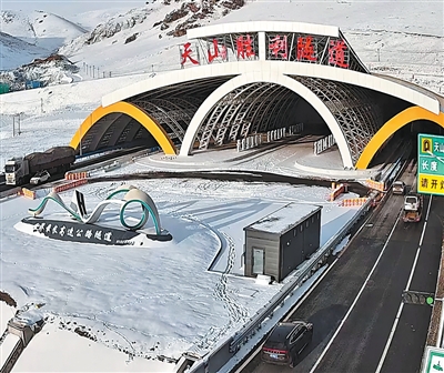 新疆乌尉高速天山胜利隧道：春运平稳通行，背后有啥防寒秘籍？
