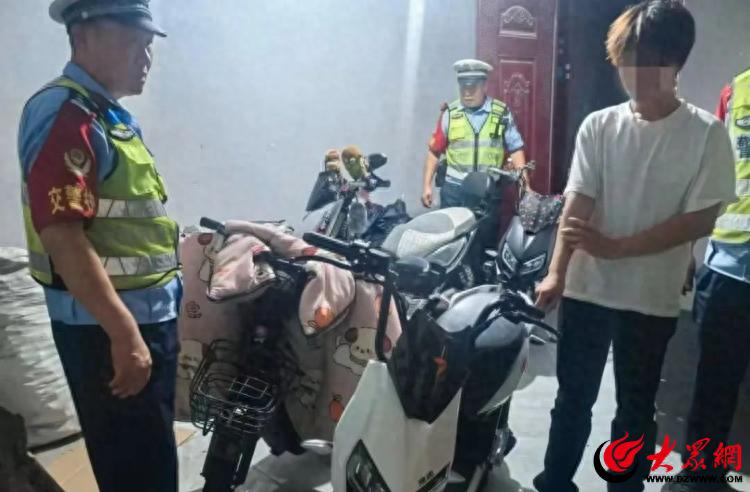 临沂兰山严打电摩违法，抓点巡线管面维护交通安全